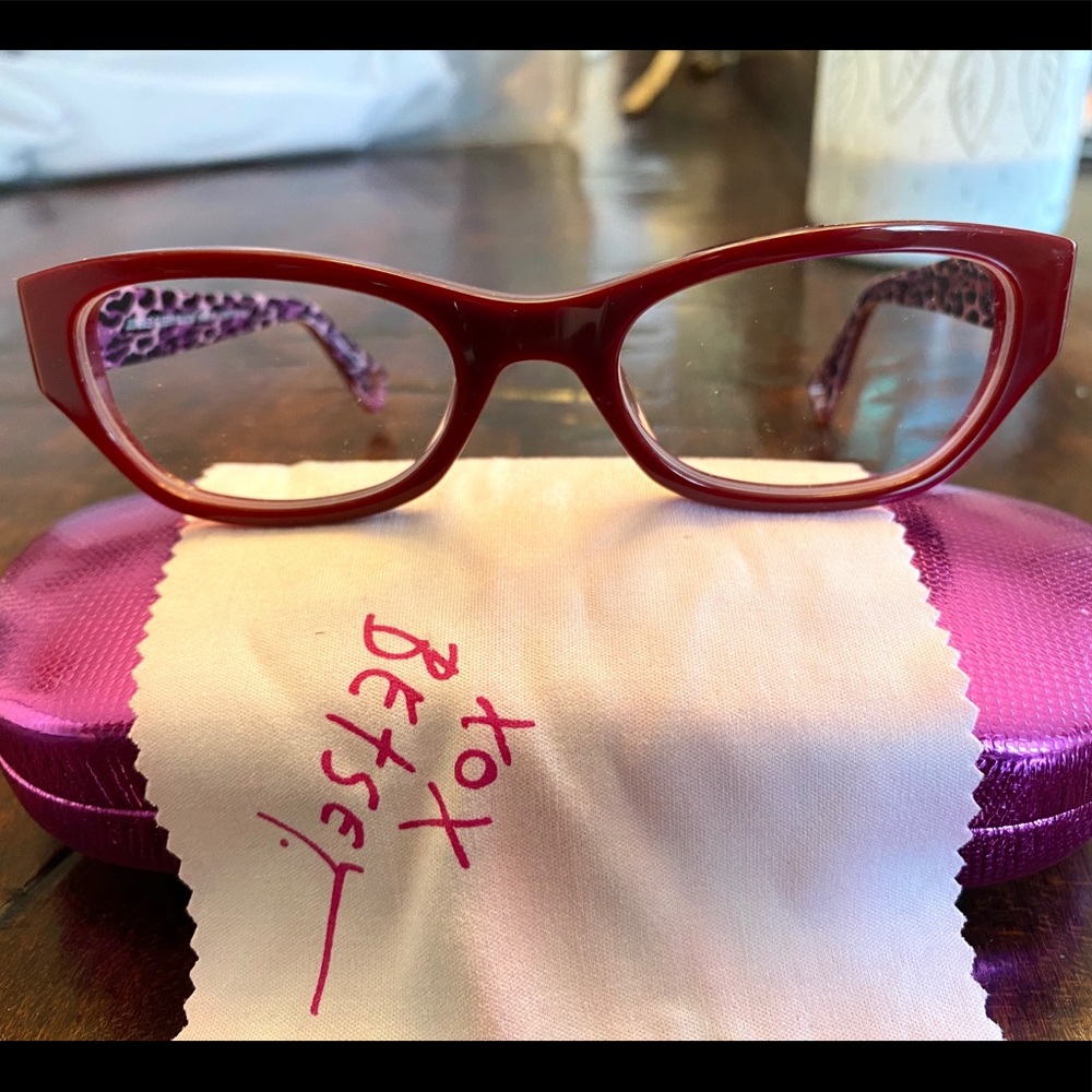 Betsy Johnson Jungle Queen eyeglass frames